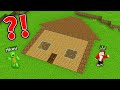 JJ And Mikey Found CURSED FLAT House Maizen Parody Video In Minecraft