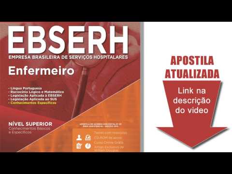 Apostila EBSERH - Enfermeiro 2015 (Completa) + CD