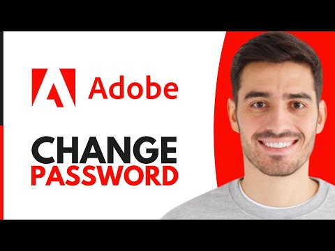 Adobe Password Change