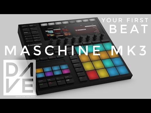 Native Instruments Maschine MK3 | Hardware Set Up & Making Your First Beat
