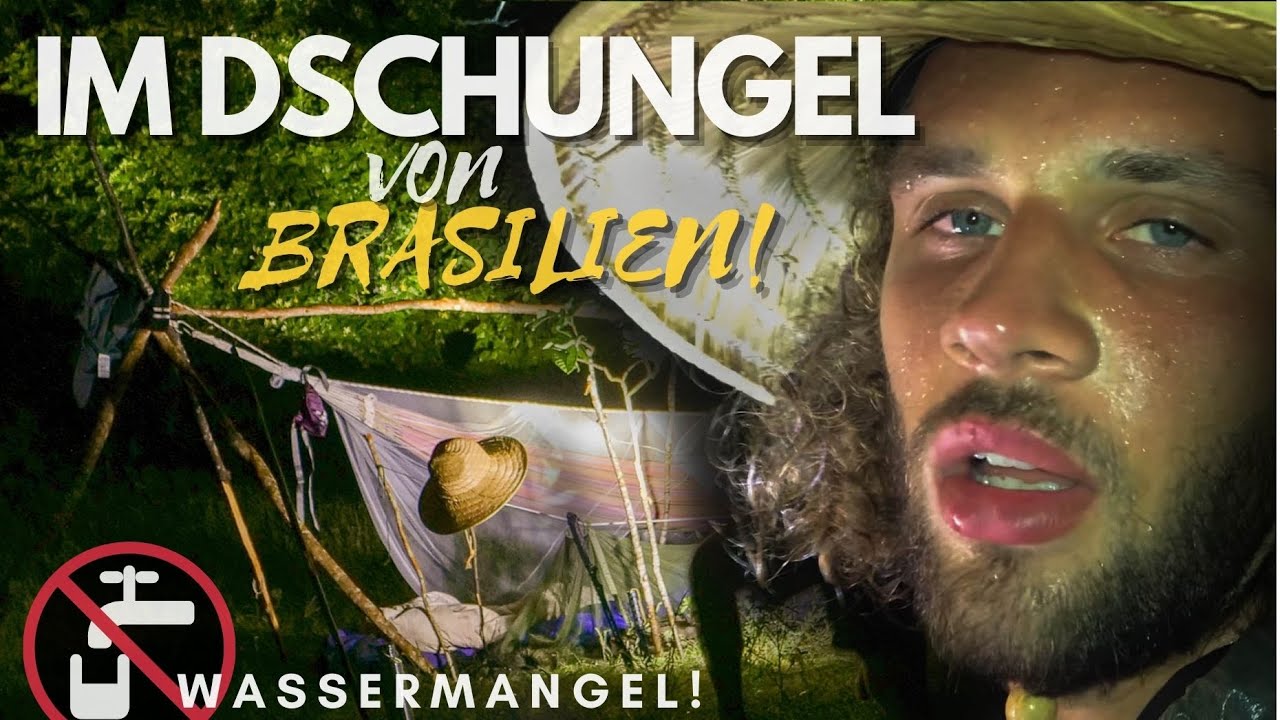 Ep. 49 | 2 NIGHTS OF JUNGLE SURVIVAL - Survival CHALLENGE in Brazil! - Blue Horizon