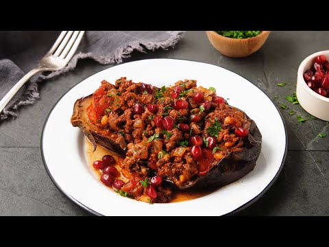 Turkish Stuffed Eggplant (Karniyarik)