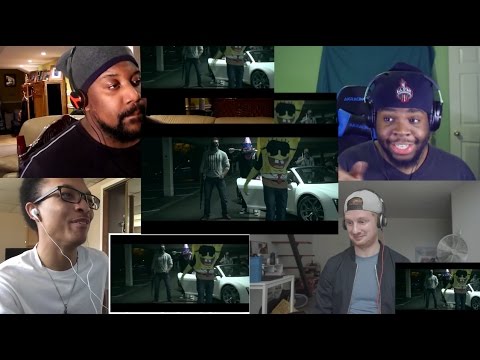 SpongeBOZZ - No Cooperacion Con La Policia REACTION | AMERIKANER/AUSLÄNDER hören Deutschrap
