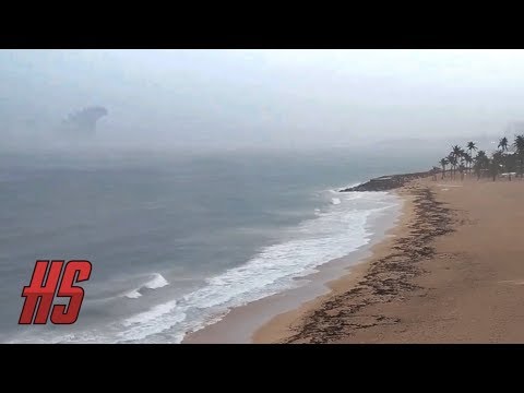 "Godzilla Approaches off of San Juan, Puerto Rico Beach Storm" October 1, 2019 | HollywoodScotty VFX Video