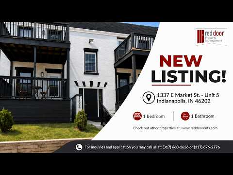 Video walkthrough of 1337 East Market Street #5