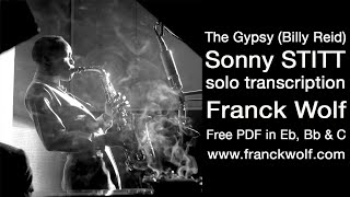 The Gypsy - Sonny Stitt solo transcription by Franck Wolf