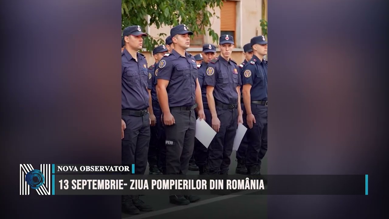 13 septembrie- Ziua Pompierilor din România
