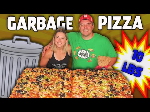 UNDEFEATED 10LB GARBAGE CAN PIZZA CHALLENGE ft. Randy Santel