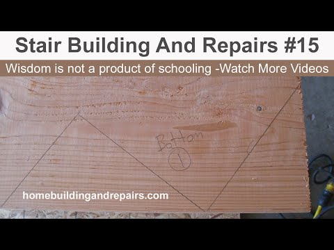 Stair Building And Construction Education Video Series Collection - Part 15