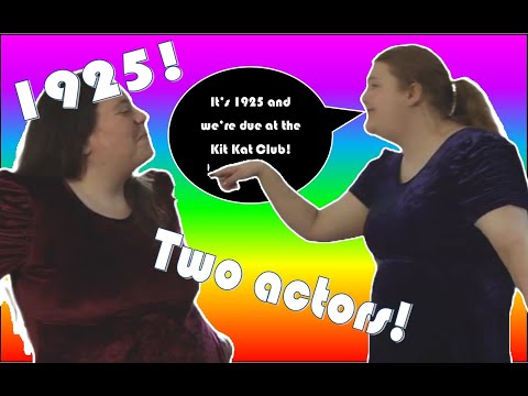 Two actors in 1925