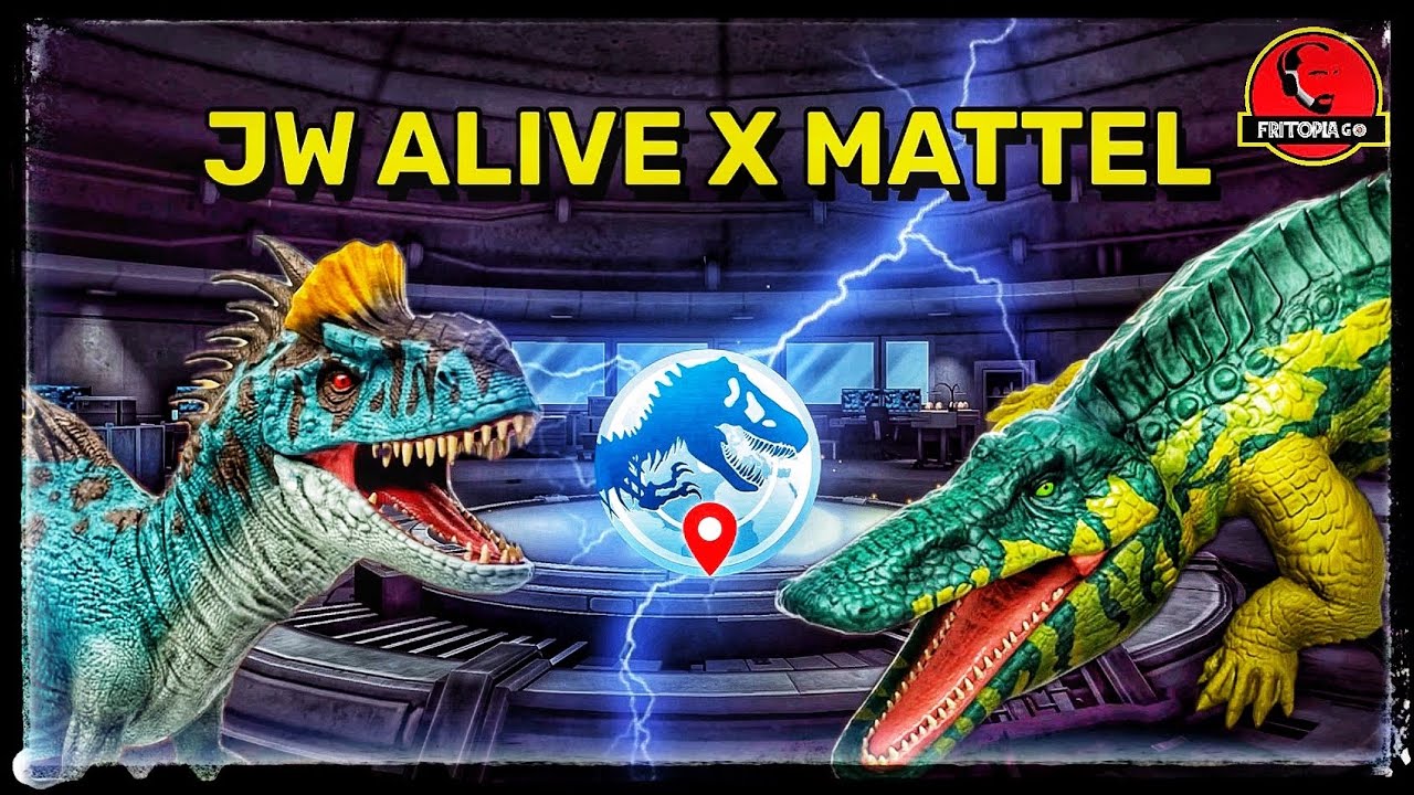 Jurassic World Alive X Mattel con nuevos DINOSAURIOS ÚNICOS ¿Cómo conseguirlos?
