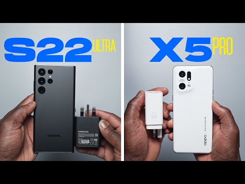 Samsung Galaxy S22 Ultra vs Oppo Find X5 Pro | ULTIMATE Charging Test