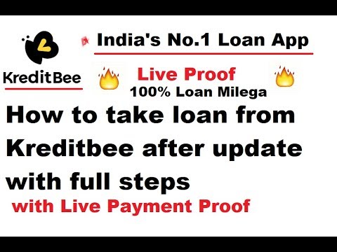Kreditbee - Get Instant online loan with live proof|Get 100% personal loan from Kreditbee with Proof Video