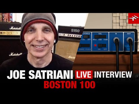 Joe Satriani on budget gear like the Rockman - Satch LIVE on AmpliTube Joe Satriani