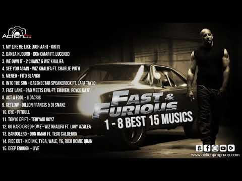 Fast & Furious 1 8 Top 15 Best Music fast and furious film 720p