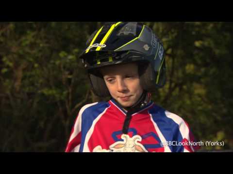 BBC Look North. Brothers Harry & George - British Trial Bike champions.