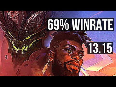 MALPHITE vs K'SANTE (TOP) | 69% winrate, 2/0/3 | KR Master | 13.15