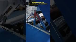 Wintech 2400mm Stretch Film Machine Running Good in Customer's Workshop, Excellent Customer Cases