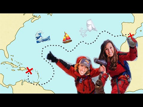 How do you cross the Atlantic East to West  (The Atlantic route explained)