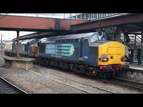 DRS 37 259 & 37 605 Pathfinder Tours Easter Chieftain 2018