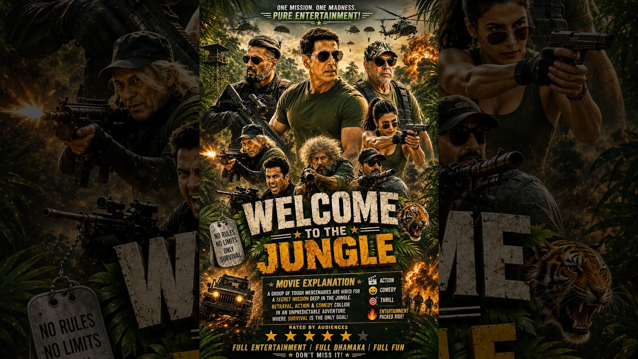 Welcome To The Jungle (2026) | Movie Explained #bollywood #movieexplainedinhindi #akshaykumar