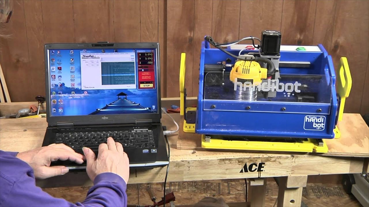Handibot Portable CNC Router Preview