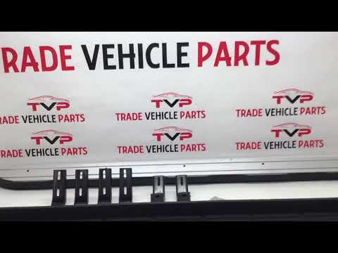 Fits Ford Ranger T6 2011-On Running Boards Side Steps Black video