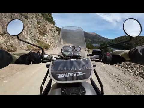 Ruta P 62 Neuquen en Moto y Drone  . Lagos Curruhué (Chico y Grande) y Laguna Verde Paso Carirriñe