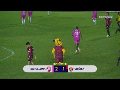 Vitória perde para o Barcelona de Ilhéus  por 2 a 1 e deixa a liderança do Baianão