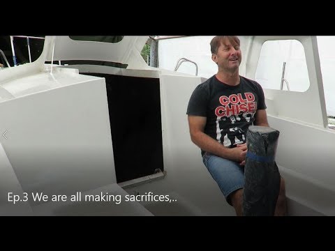 Building my steel sailing yacht Ep.3 We are all making sacrifices,..