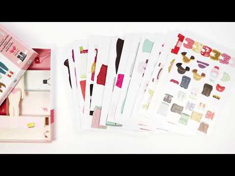 Kit créatif Au bonheur des filles : Le grand dressing - Djeco