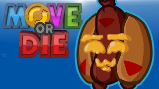 Move Or Die! - DON&#39;T TOUCH MY HOTDOG! (Cartoonz Vs Ohm Vs Squirrel Vs Delirious)