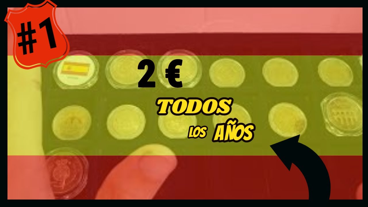 🚩 Monedas 2 EUROS conmemorativas de ESPAÑA TODAS !!! (Parte 1) #12 | EUROS El Mundo de las Monedas