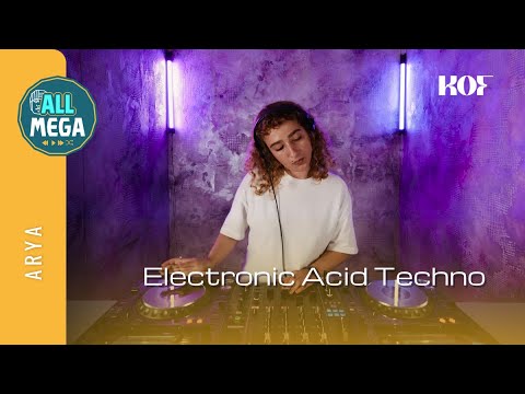 Electronic Acid Techno Mix with Arya | Live in Utero #254 // All Mega Presents