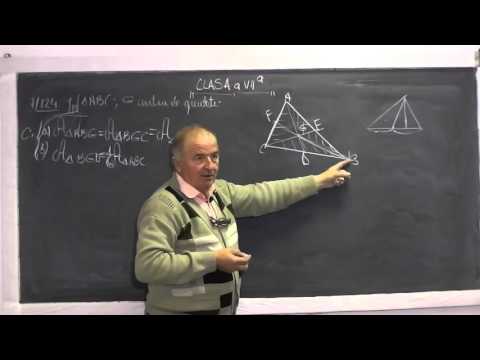 1/2 Lectia 713 - Probleme de Arii cu patrat dreptunghi paralelogram triunghi - Tema la Clasa 7