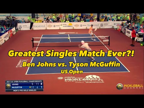 Ben Johns vs. Tyson Mcguffin[FULL MATCH] at 2021 US Open