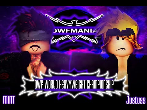 DWFMania X-4 Mintman (C) vs Justuss League - DWF World Heavyweight Championship