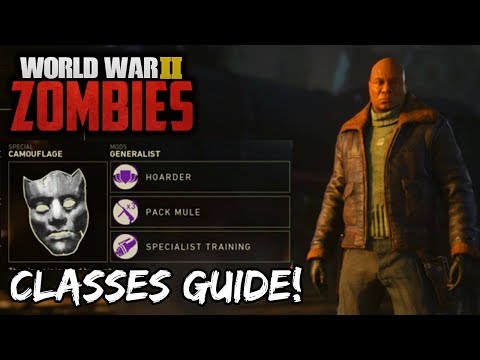 WORLD WAR 2 NAZI ZOMBIES Classes System In Depth Guide! BEST Class In "The Final Reich" (COD WW2)