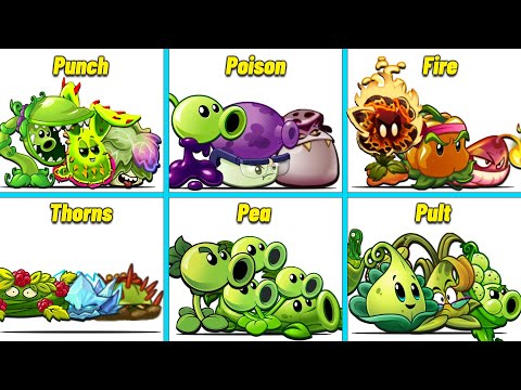 PVZ 2 - 6 Best Teams Plants vs Team Zombies - Which Team Plants is Best?
