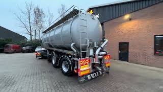 Продажба на автоцистерна полуремарке Vogelzang 36.5m3 RVS Mestoplegger Geijkte weging Bemonstering 2x Stuuras - Изображение 4 | Autoline BG Автоцистерна полуремарке Vogelzang 36.5m3 RVS Mestoplegger Geijkte weging Bemonstering 2x Stuuras | Изображение 4 - Autoline