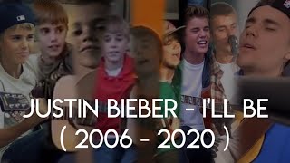 Justin Bieber performing I&#39;ll Be by Edwin McCain ( 2006 - 2020 )