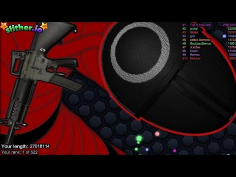 Slither.io A.I. Squid Game Guard Vs Tiny Pro Snakes - Epic Skin Slitherio Vip Best Gameplay