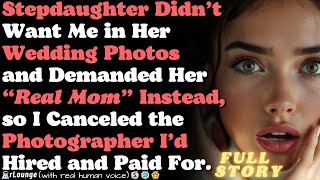 My stepdaughter didn't want me in her wedding photos and demanded her real mom instead