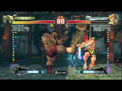 Aqua Silk (Zangief) vs. Jobber (Adon) SSF4:AE 2012 XBL Match