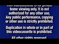 Disney Navy Blue FBI Warning Screens 2000 2003 VHS Version 4 3