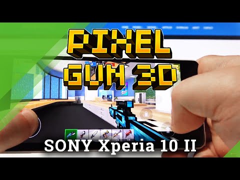 PIXEL GUN 3D on SONY Xperia 10 II – Android Game Review