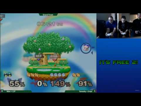 It's Free 2 - Man + L2P vs Empire + Tanooky - Melee Doubles Grand Finals