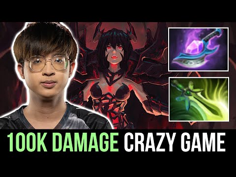 23SAVAGE 100,000 Damage Shadow Fiend Crazy Game