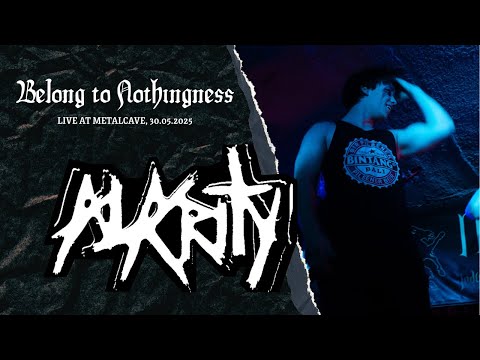 Intro + Belong to Nothingness - Alacrity, live at Metal Cave 30.05.2025 (lyrics in description)