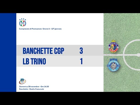 30 novembre 2025 | Banchette CGP - LB Trino 3-1